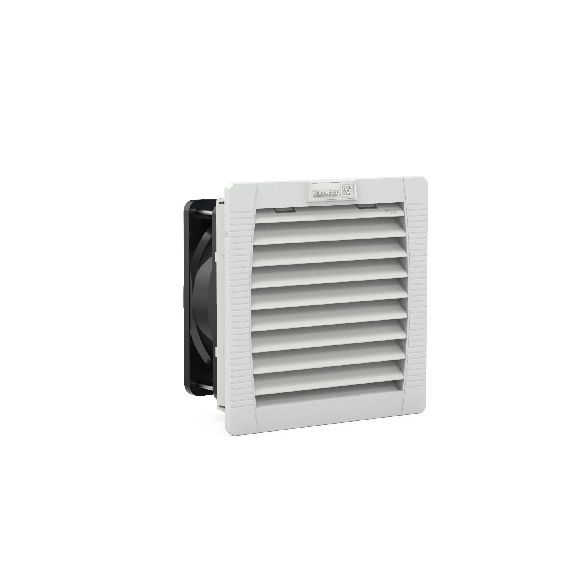Pfannenberg PF 22.000 Series Filter Media, 24 V, dc Operation, 44m³/h Filtered, 56m³/h Unimpeded, IP55, 145 x 145mm