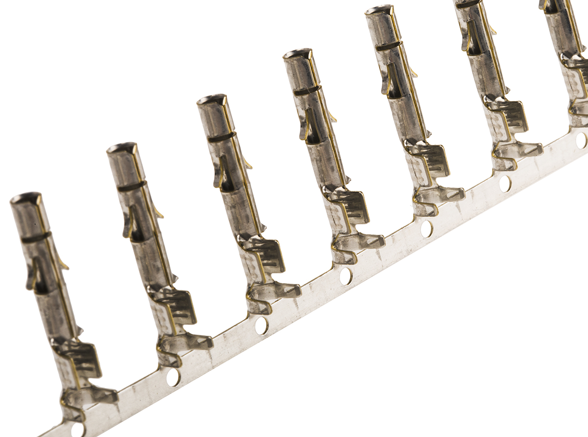 TE Connectivity Universal MATE-N-LOK Series Female Crimp Terminal, 20AWG Min, 14AWG Max