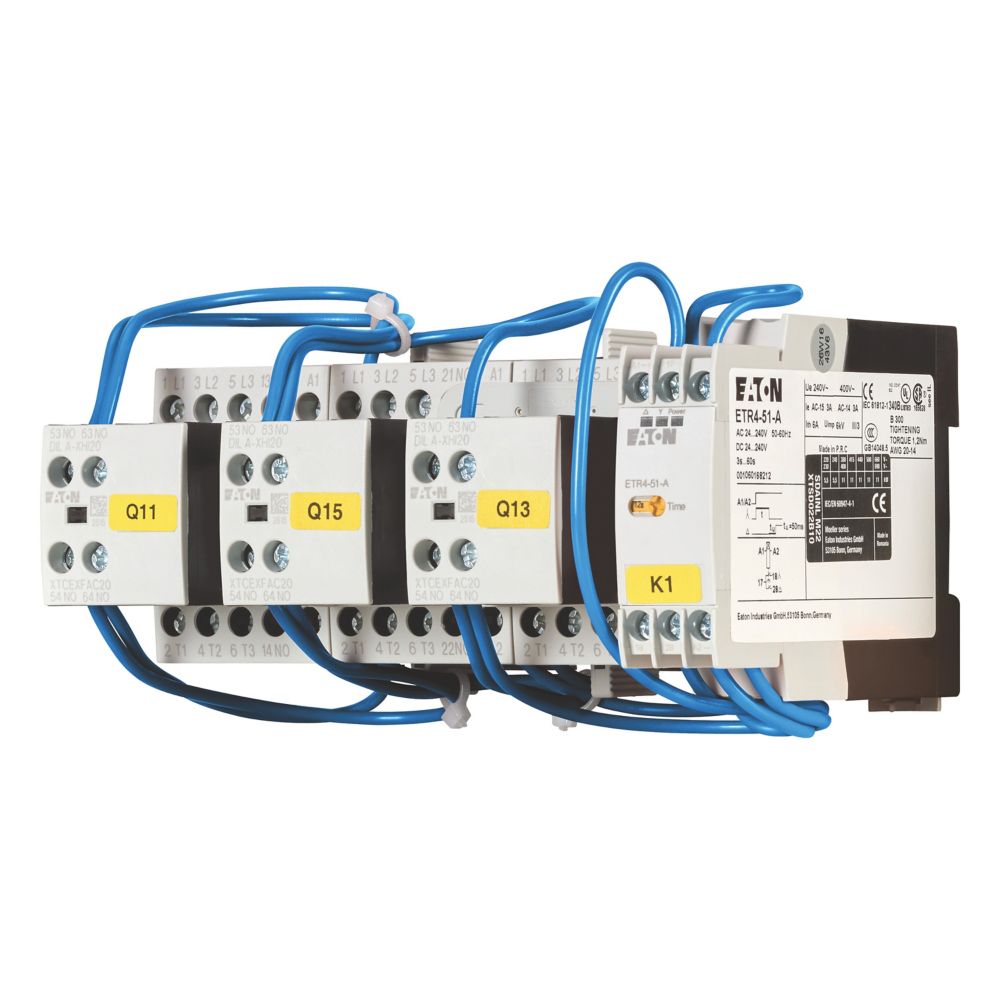 Eaton Star Delta Starter, Star Delta, 7.5 kW, 24 V, 3 Phase, IP20
