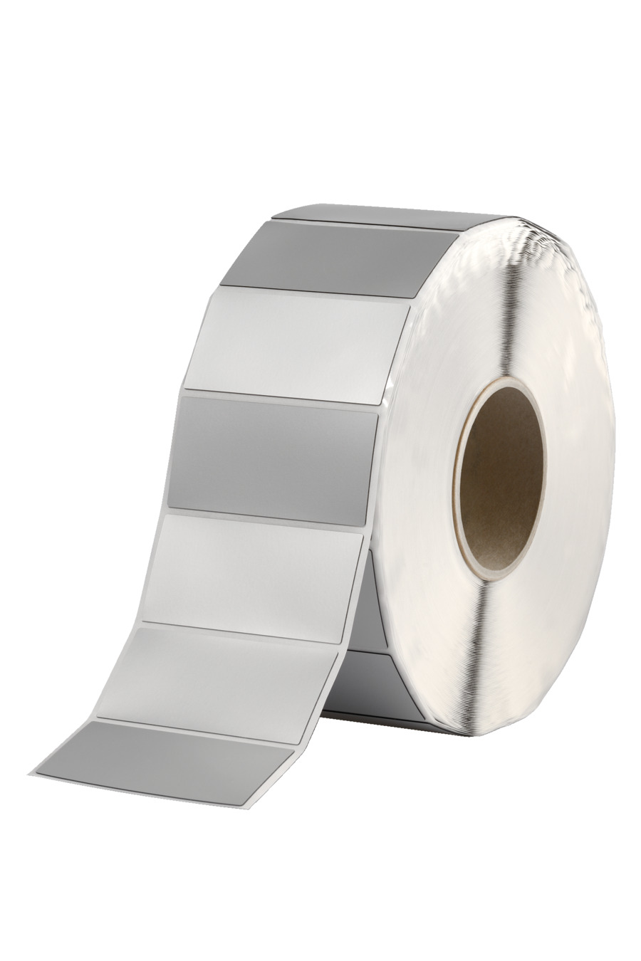 HellermannTyton Helatag 1221 Silver Label Roll, 35mm Width, 18mm Height, 1000 Qty