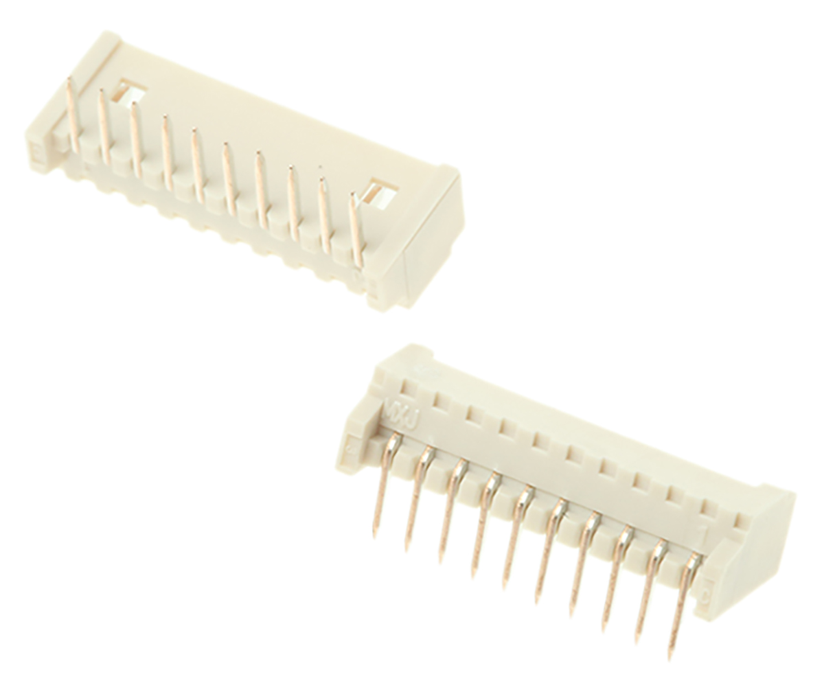 Molex PicoBlade Series Right Angle Through Hole PCB Header, 10 Contact(s), 1.25 mm Pitch, 1 Row, Shrouded