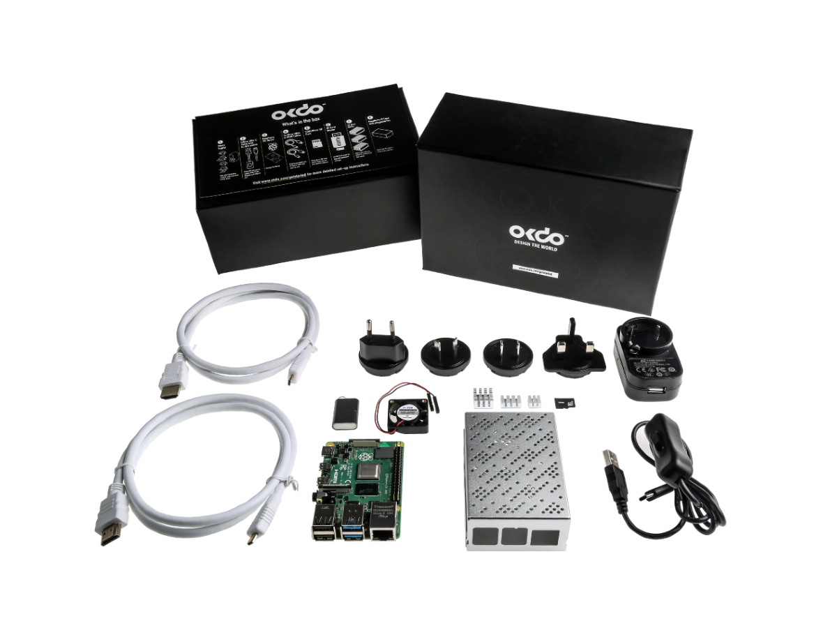 OKdo Raspberry Pi 4 B Starter Kit