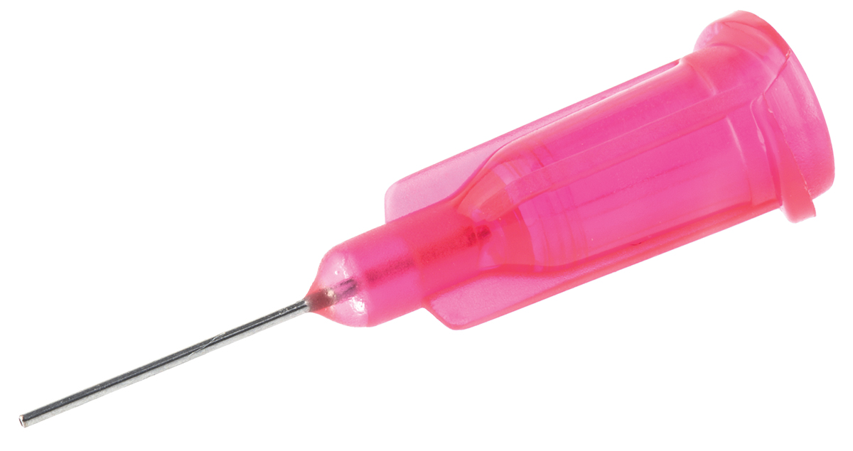 Metcal Red Straight Dispensing Tip, 25 Gauge
