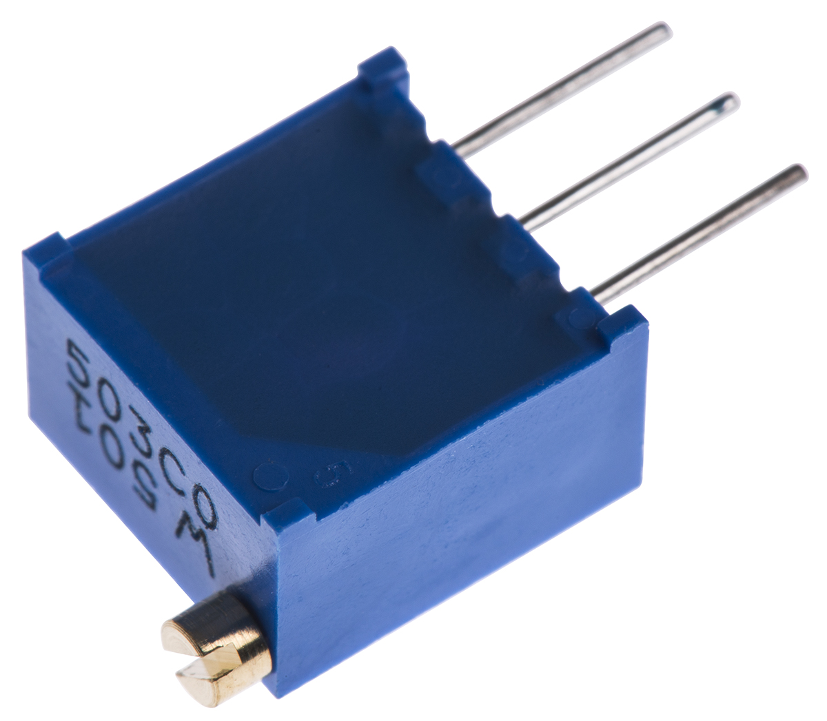 500Ω, Through Hole Trimmer Potentiometer 0.5W Top Adjust Bourns, 3299