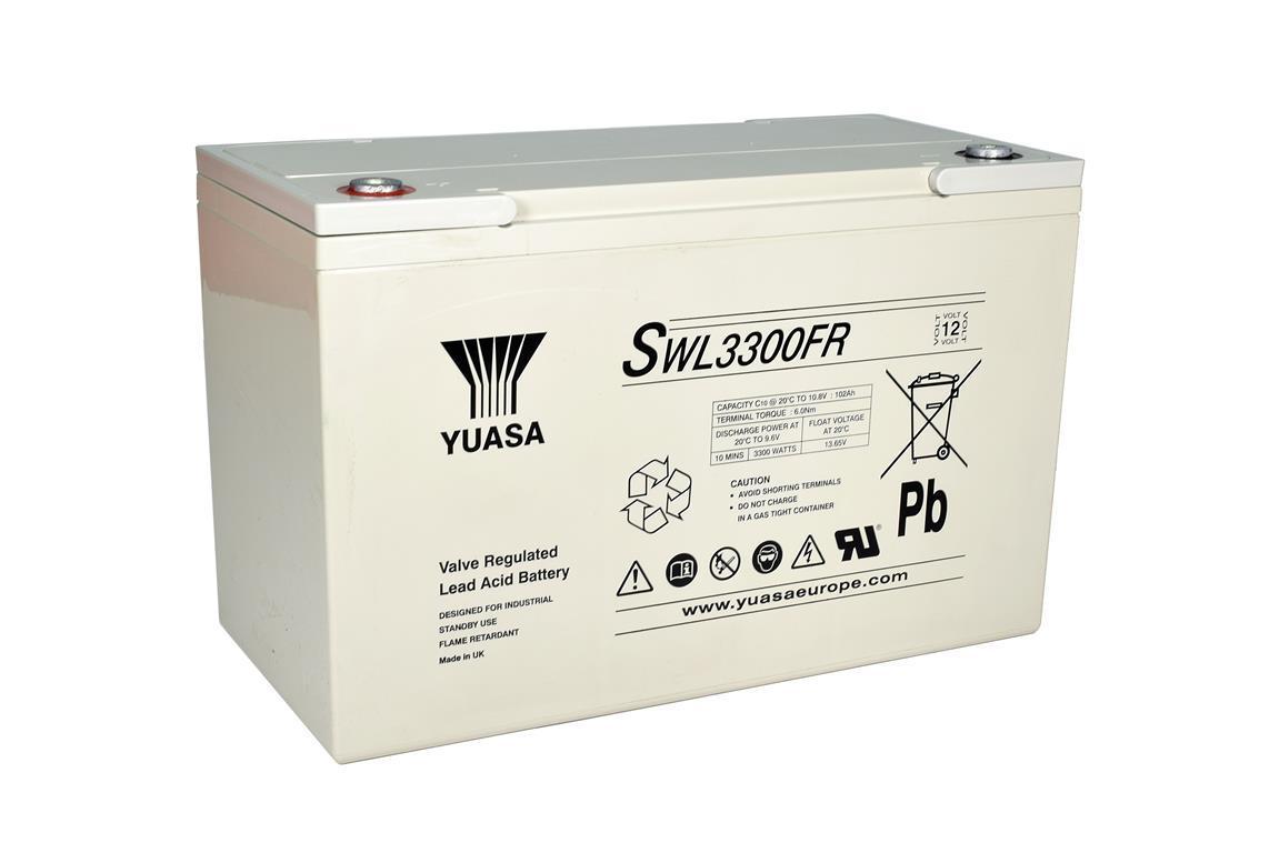 Yuasa 12V M8 Lead Acid Battery, 110.2Ah