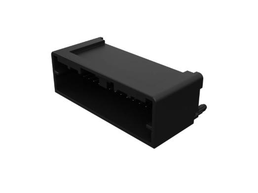 Molex 34825 Series Vertical Through Hole PCB Header, 24 Contact(s), 2 mm Pitch, 2 Row, Shrouded