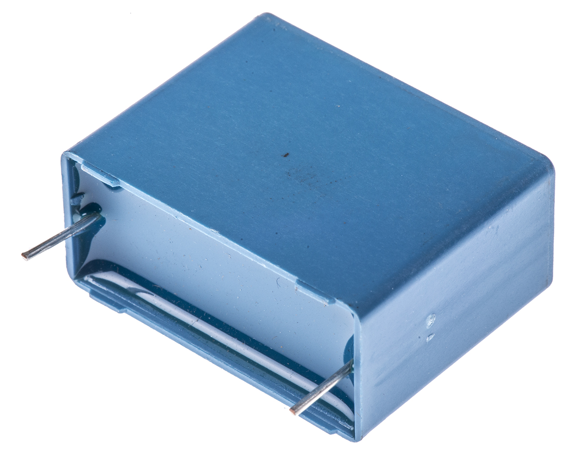 EPCOS B32654 Polypropylene Film Capacitor, 1.6 kV dc, 500 V ac, ±10%, 100nF, Through Hole