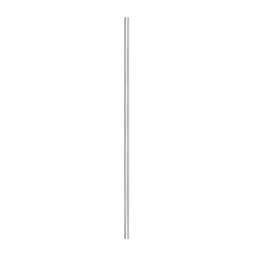 Patlite Silver Non-threaded Pole for use with LR, SL, SK, SF, NE-A, NE-IL Series