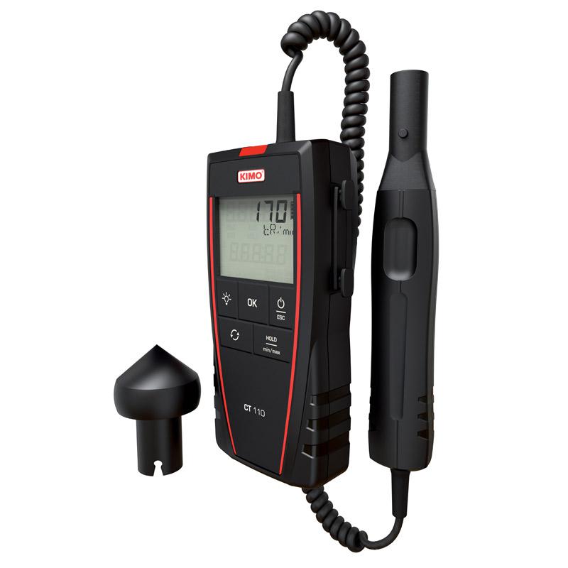 KIMO Tachometer Best Accuracy ±0.3 % - Contact, Optical