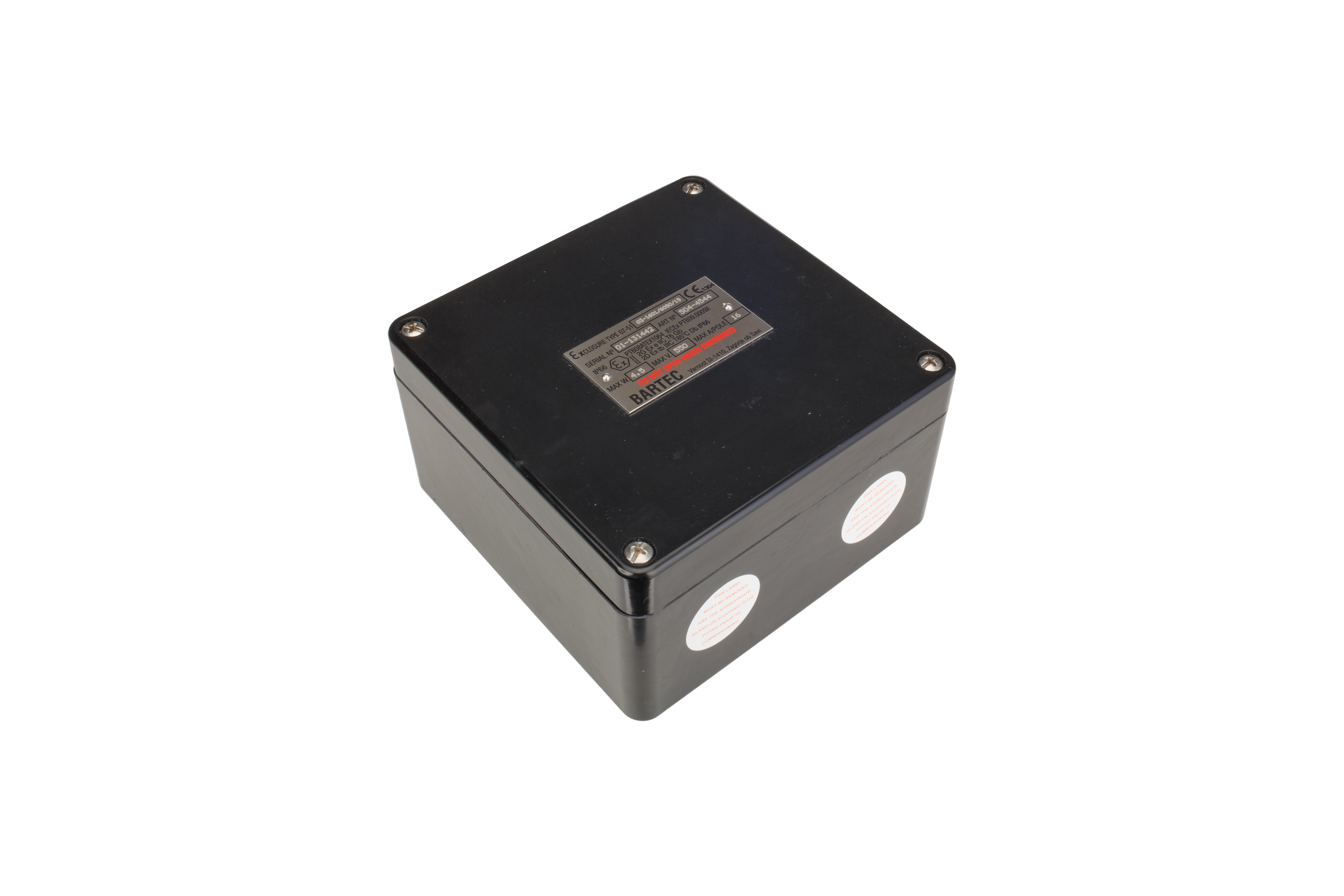Bartec GB Series Junction Box, IP66, 15 Terminals, ATEX, 160 x 160 x 90mm