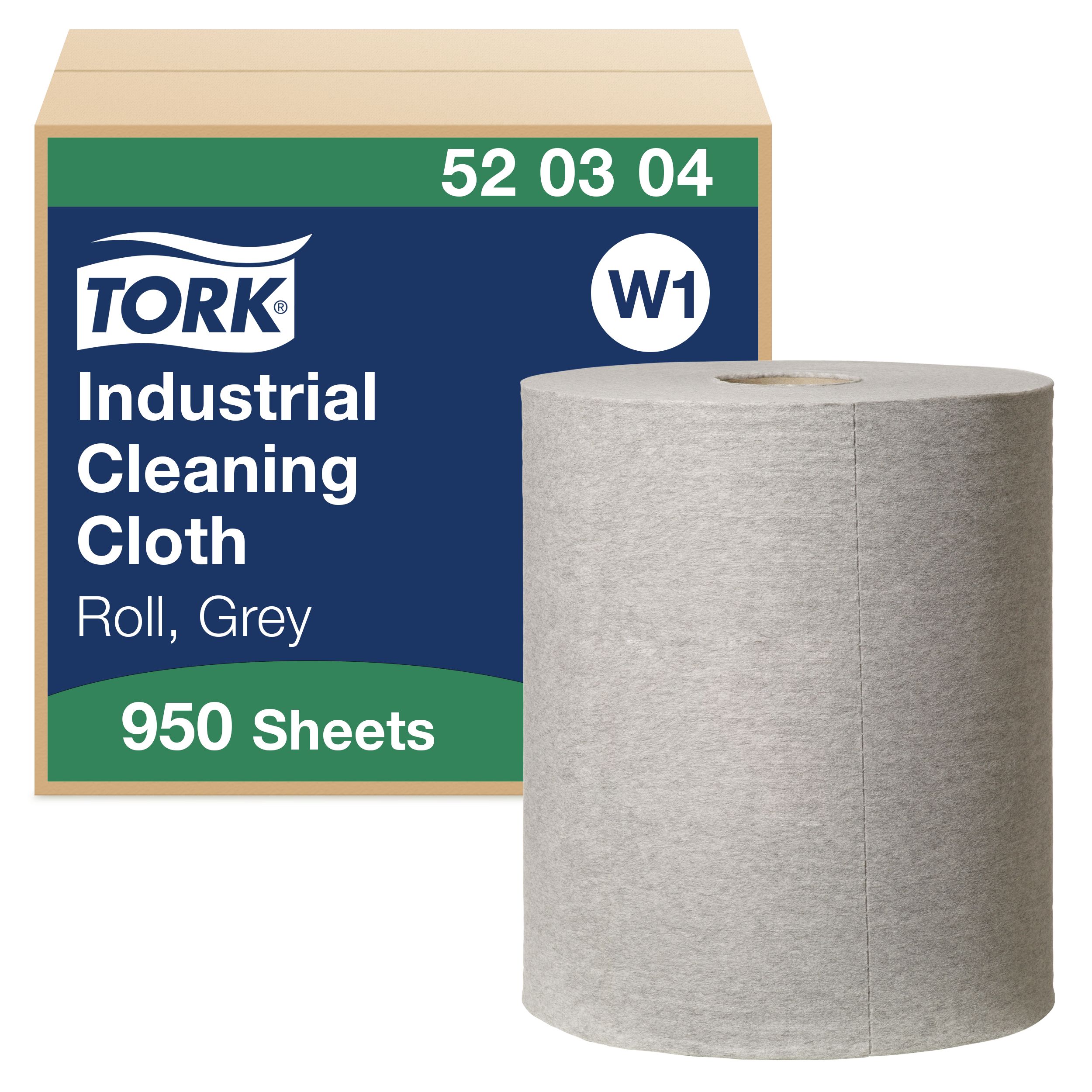 Tork Tork Dry Industrial Wipes, Centrefeed of 950, 380x420mm