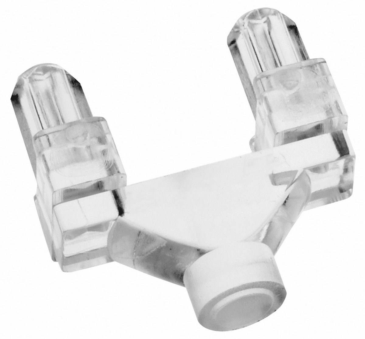 1281.1001 MENTOR, PCB Mounted LED Light Pipe, Clear Round Lens