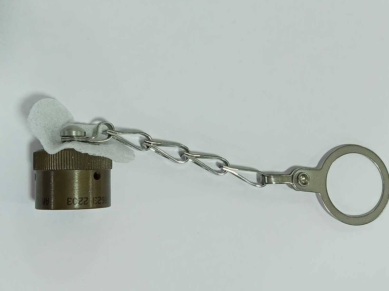 Amphenol India Sr II MIL-DTL-38999 Series II Female Circular Connector Dust Cap, Shell Size 10