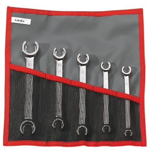 Facom 43 Series Spanner, 7x9 - 8x10 - 11x13 - 12x14 - 17x19, Metric, Double Ended, 250 mm Overall