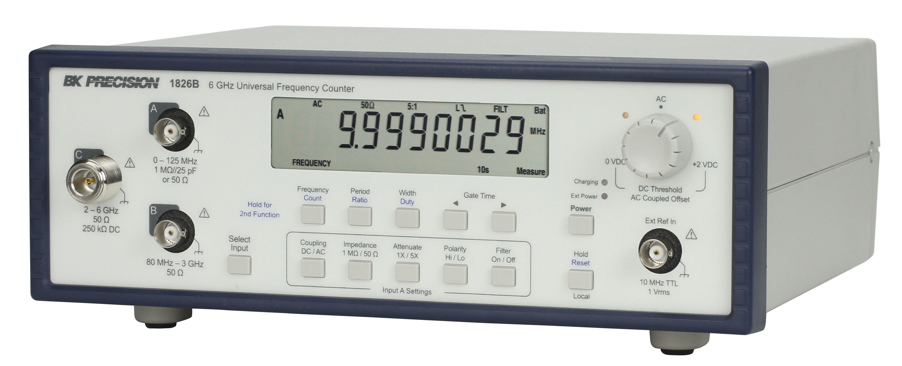 BK Precision 1826B Frequency Counter, 0.001 Hz Min, 6GHz Max, 10 digits Resolution