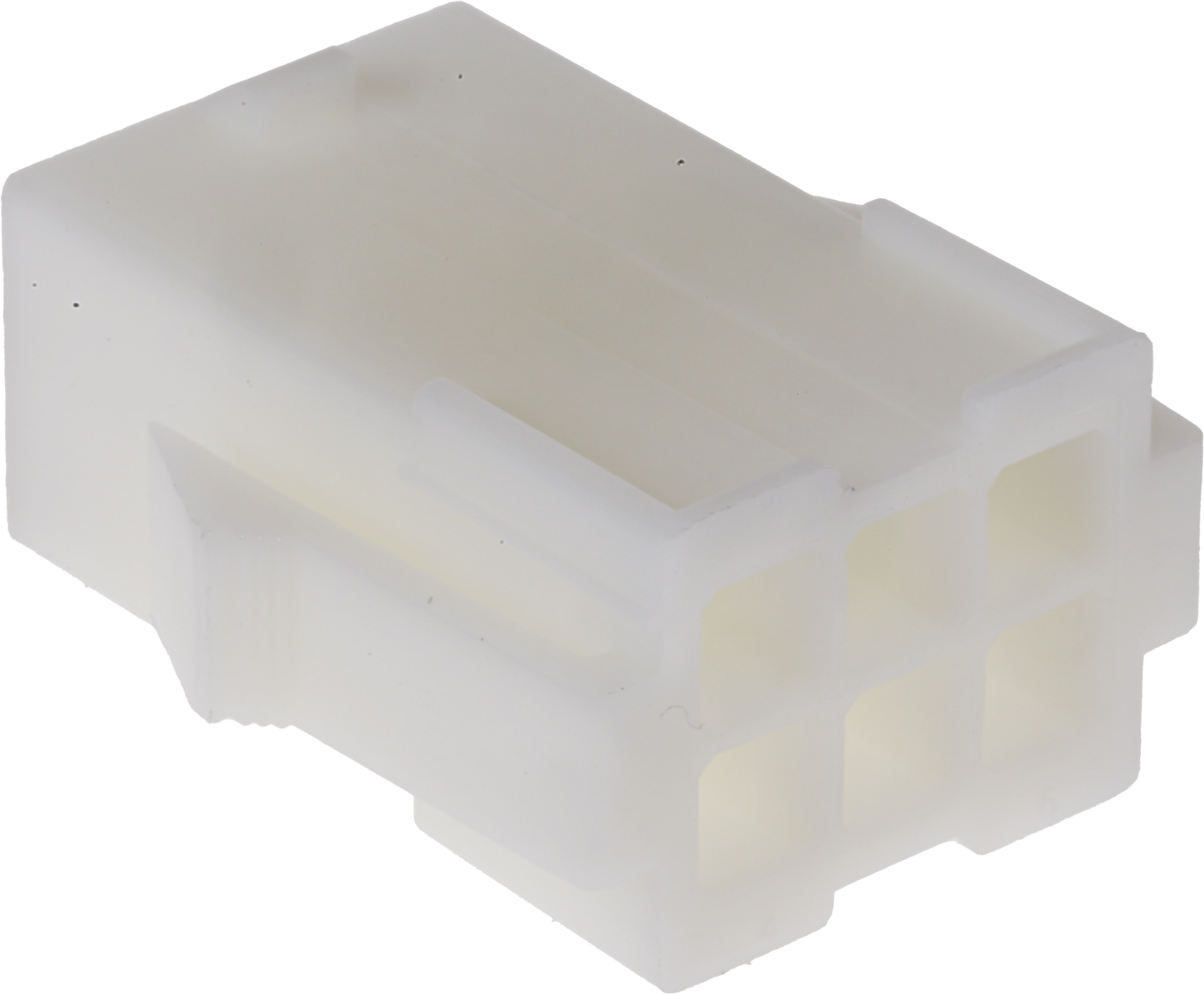 TE Connectivity, Mini-Universal MATE-N-LOK Female Connector Housing, 4.2mm Pitch, 6 Way, 2 Row
