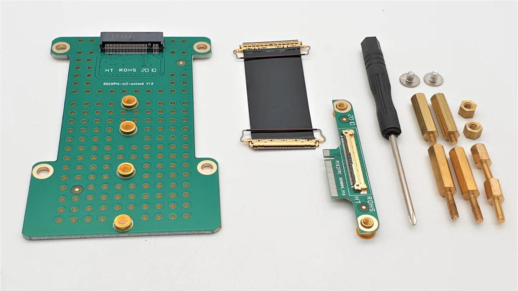 Okdo M.2 Extension Board V1.6 for ROCK 4 Model SE