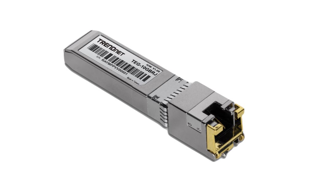 Trendnet TRENDnet Compatible RJ45 Copper SFP Transceiver Module, 10000Mbit/s