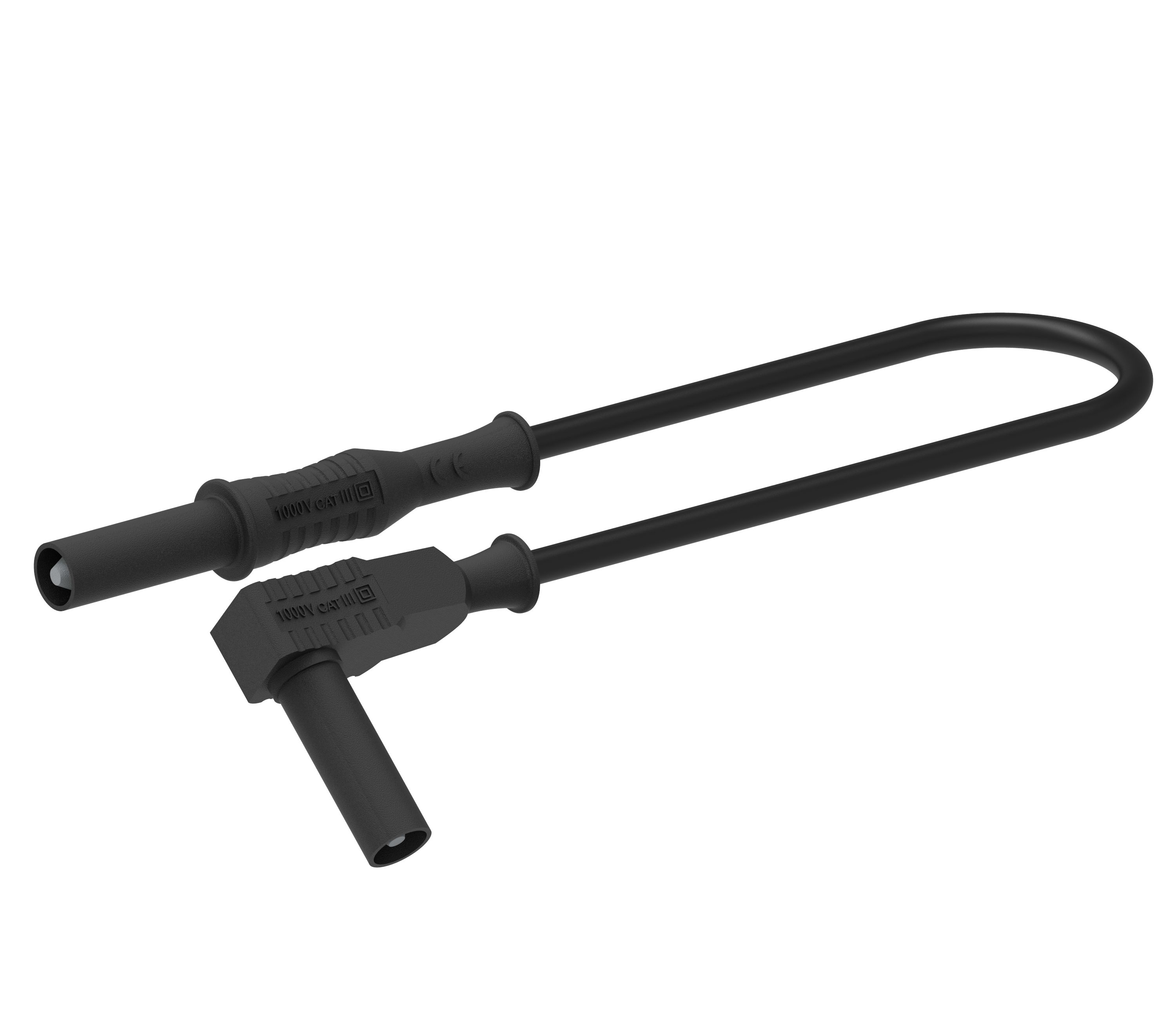 Electro PJP Banana Plug, 36A, 1kV, Black