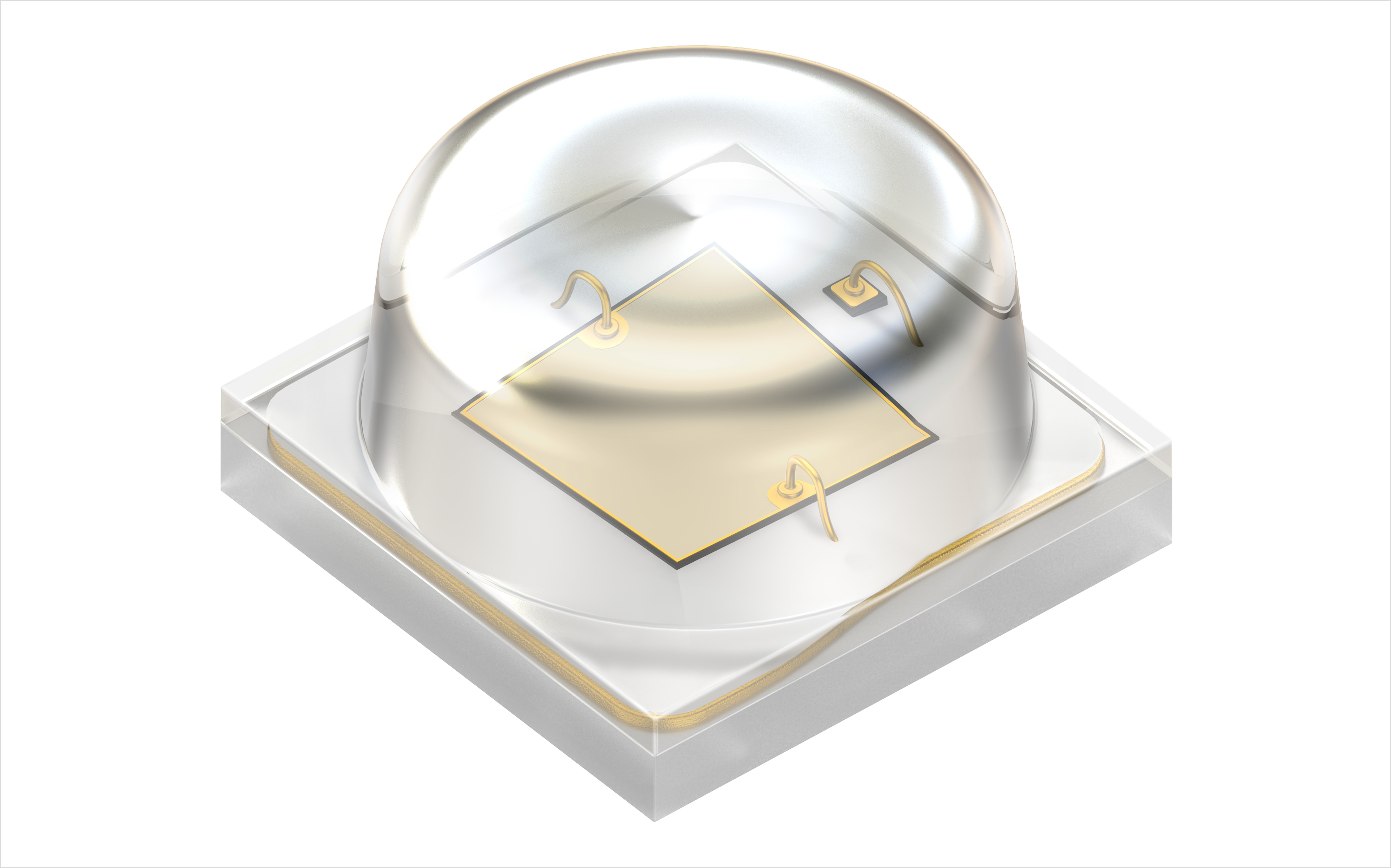 ams OSRAM1.6 → 2.3 V Red High-Power LED SMT Ceramic  SMD, OSLON Square GF CSBPM2.24-2T4T-1-1-350-R33