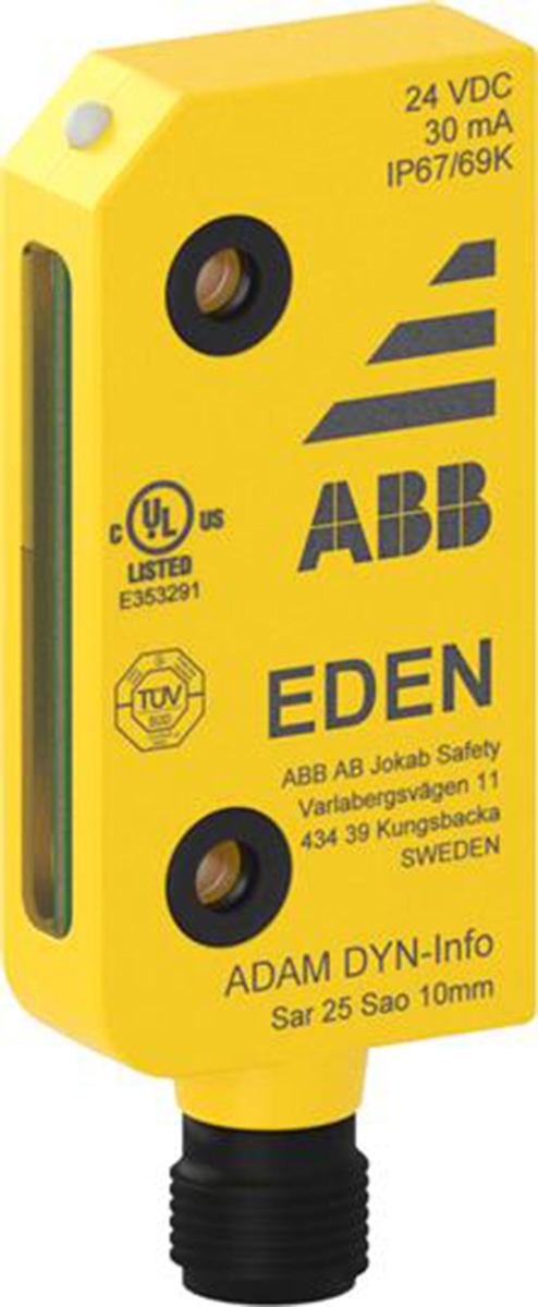 ABB Jokab Non-Contact Safety Switch, Polybutylene Terephthalate Housing, M12
