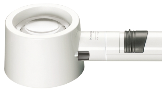 Eschenbach Illuminated Magnifier, 4X x Magnification, 70mm Diameter