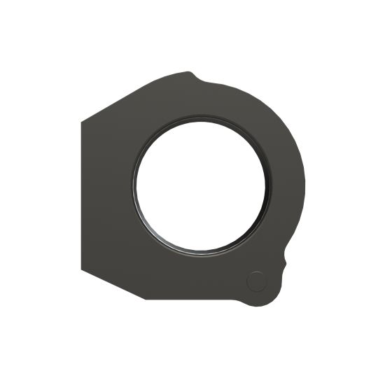 One Piece Tube Clamp, Conduit Fitting, 29mm Nominal Size, Polyamide 6, Black