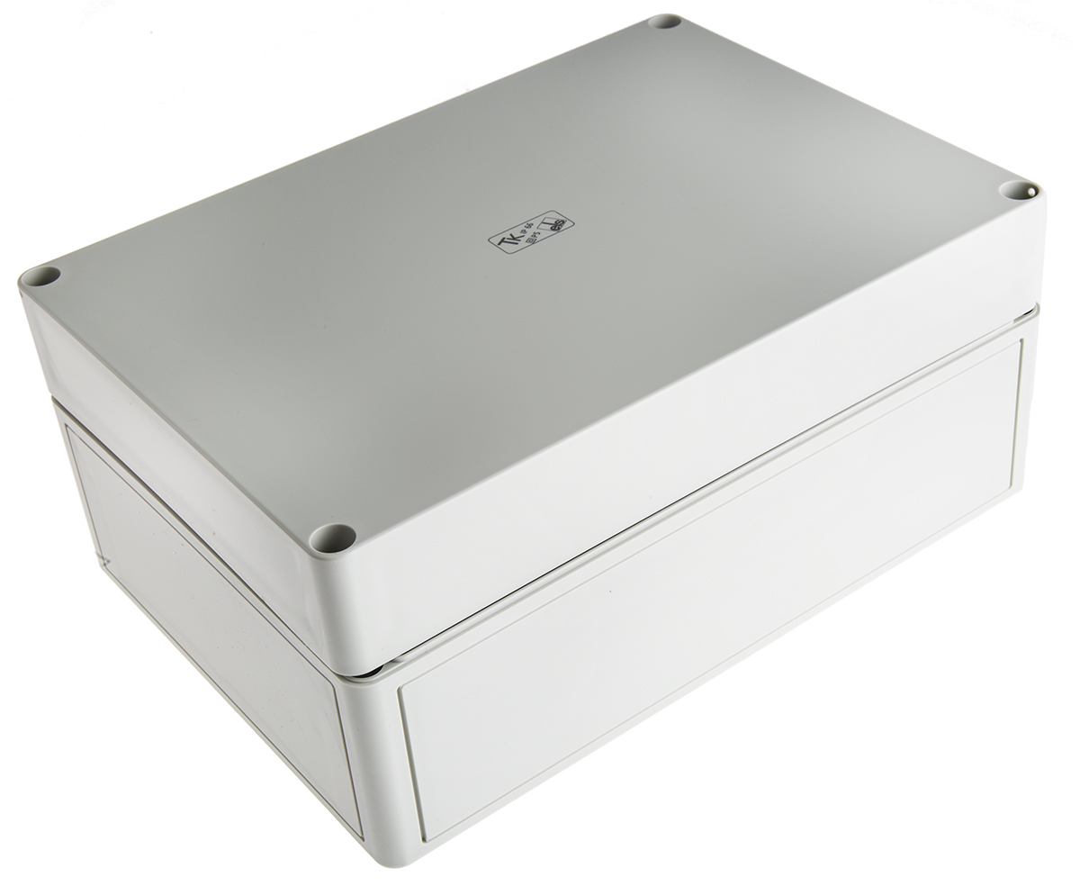 Spelsberg TK PS Series Grey Polystyrene Enclosure, IP66, Grey Lid, 254 x 180 x 111mm
