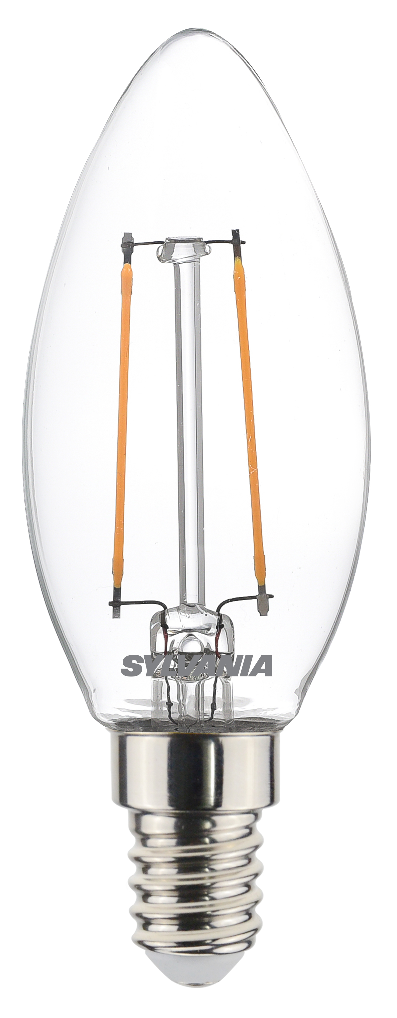 Sylvania E14 LED Bulbs 2.5 W(25W), 2700K, Homelight, Candle shape