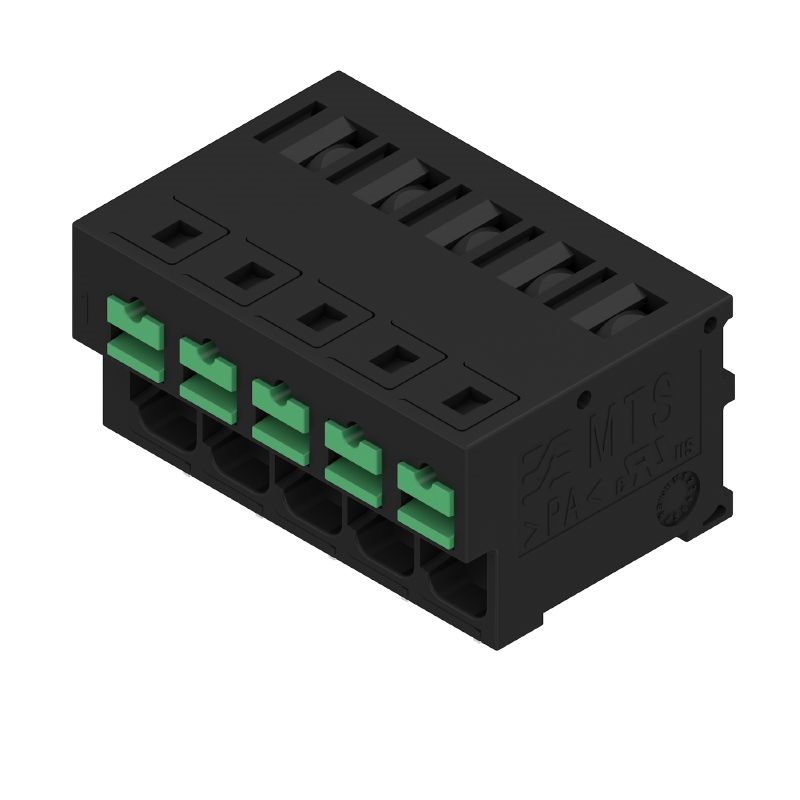 Weidmüller OMNIMATE4.0 Series PCB Terminal, 5-Contact, 5mm Pitch, PCB Mount, 1-Row, Snap In Termination