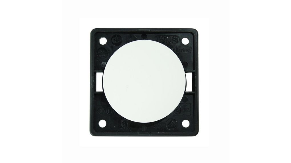 Berker White Rocker Switch, 1 Gang, INTEGRO