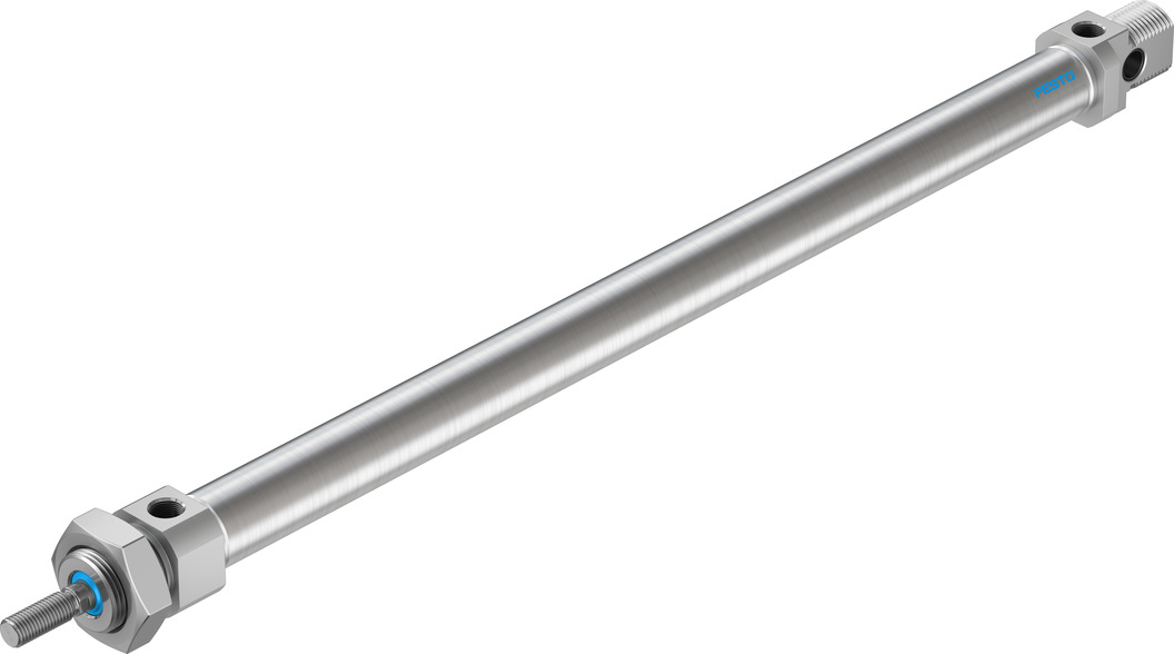 Festo 300 mm Pneumatic Cylinder - 19217 DSNU Series, Double Acting Acting