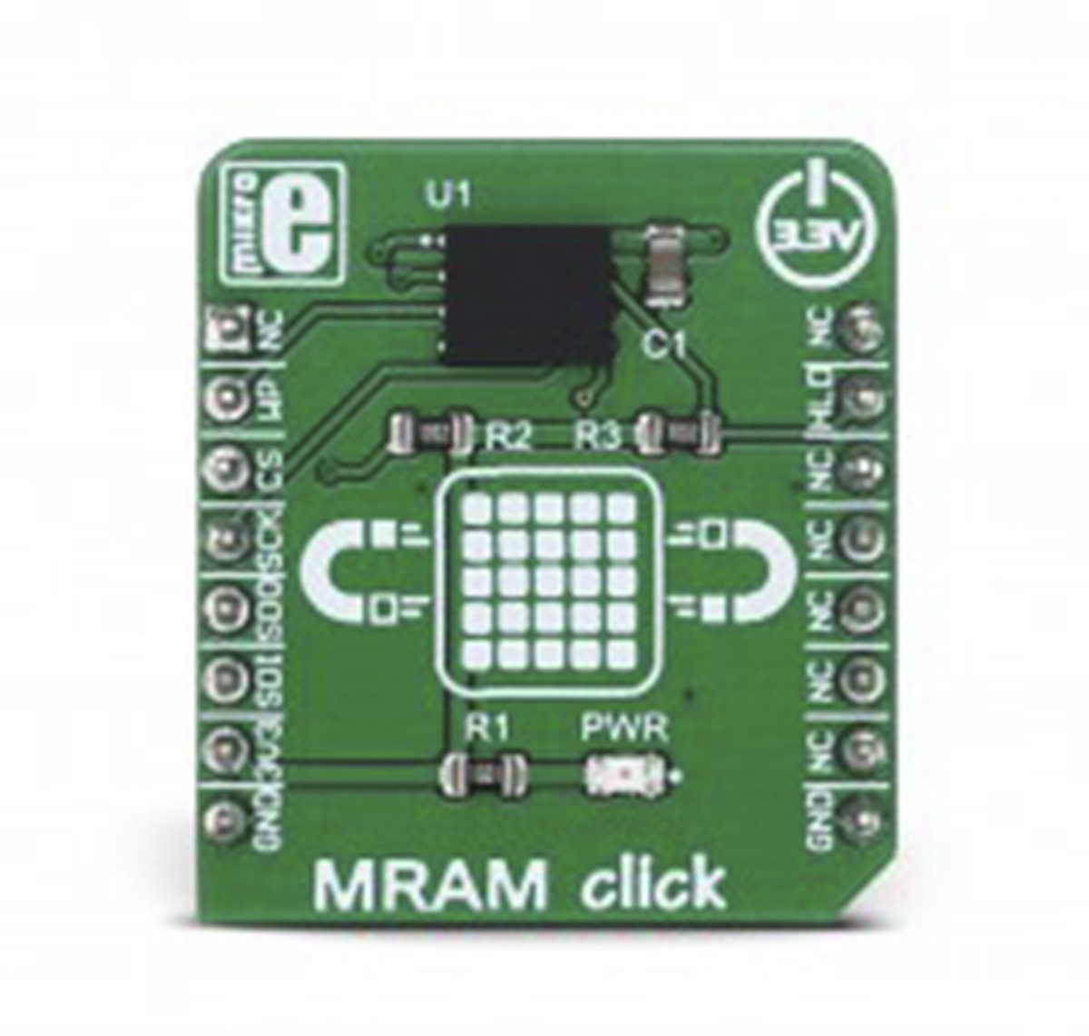 MikroElektronika MIKROE-2914, MRAM Click mikroBus Click Board for MR25H256A