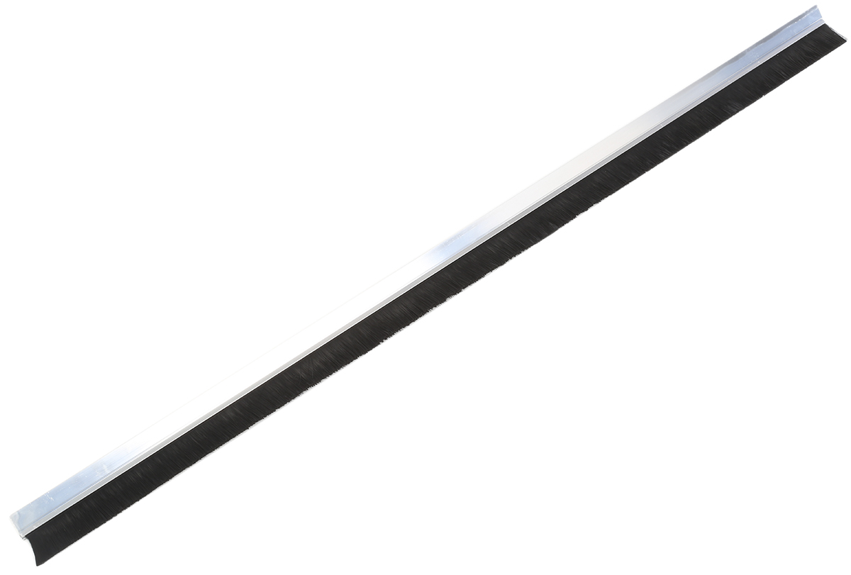 RS PRO Black Aluminium, Nylon Brush Strip, 32mm