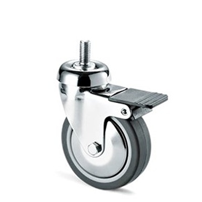 RS PRO Swivel Castor Wheel, 60kg Capacity, 100mm Wheel