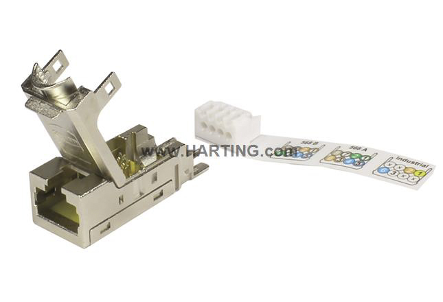 HARTING Jack, 8 Way, Female, HARTING RJ Industrial, Cable Mount