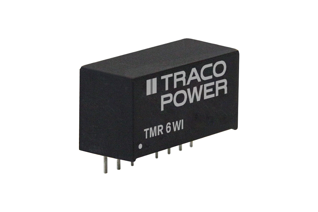 TRACOPOWER TMR 6WI DC-DC Converter, 3.3V dc/ 1.3A Output, 18 → 36 V dc Input, 5W, Through Hole, +65°C Max Temp