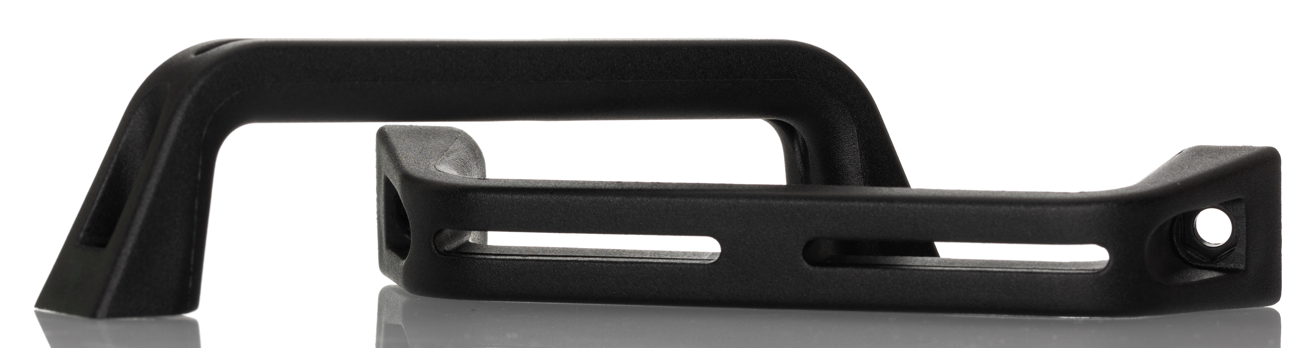 RS PRO Black Plastic Handle 28 mm Height, 24mm Width, 141mm Length