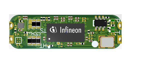 Infineon BGT Sensor Antenna, Bluetooth Sensor Board for Smart Appliances 61.5GHz SHIELD_AUTONOM_BGT60