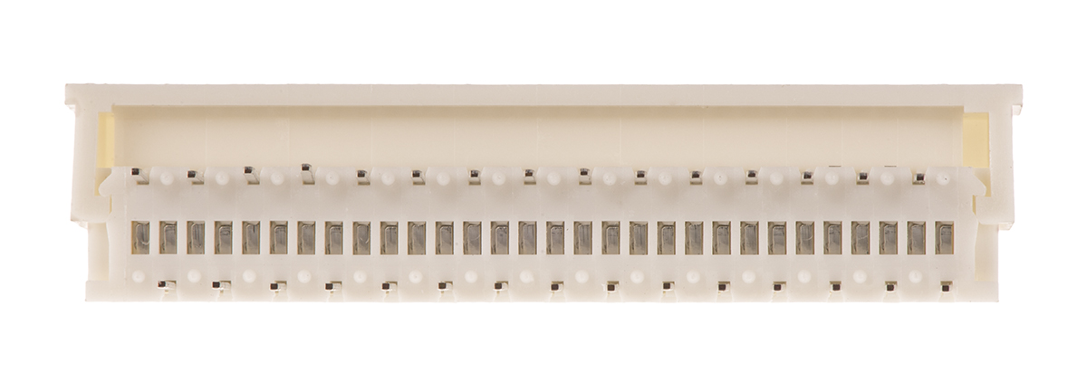 Molex, Easy-On, 5597 1.25mm Pitch 30 Way Right Angle Female FPC Connector, ZIF Top Contact