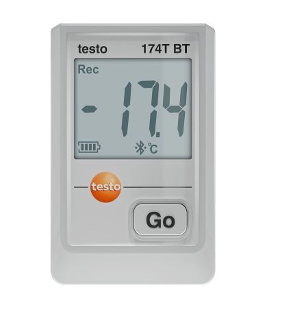Testo TESTO 174 T BT Temperature Data Logger Data Logger, Bluetooth, 1 Input Channel(s) - RS Calibration