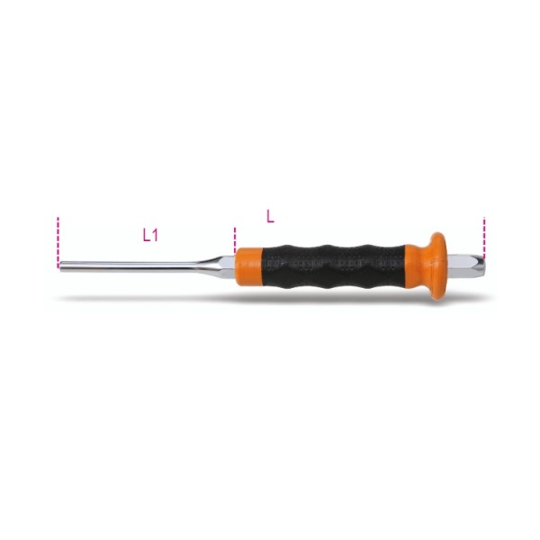 BETA 1-Piece Punch, 4 mm Shank, 191 mm Overall