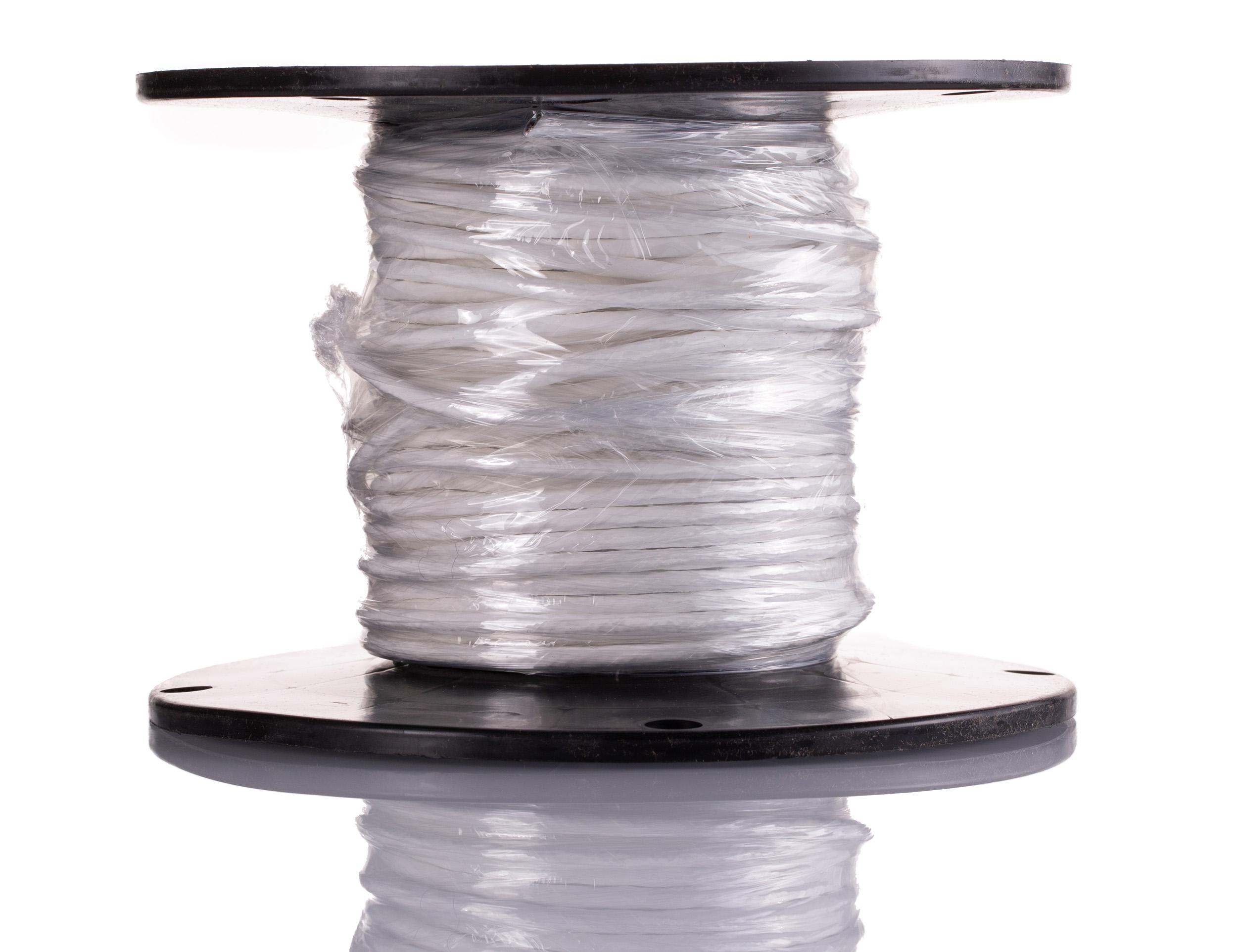 Belden 83348E Control Cable, 4 Cores 24 AWG, Screened, 30 m, White Tetrafluoroethylene Sheath