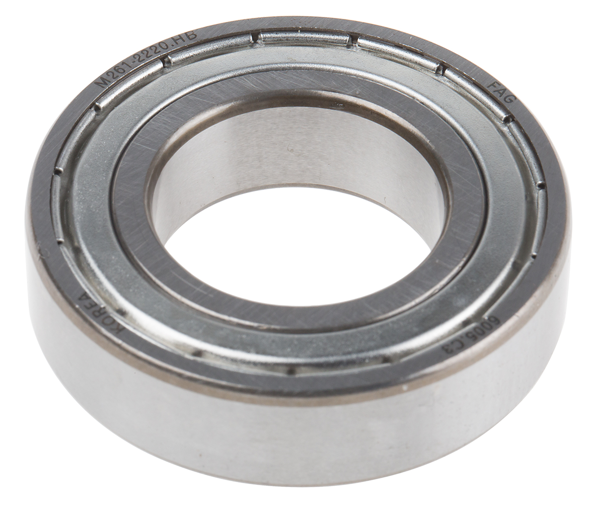 FAG 6005-2Z-C3 1 Row Ball Bearing - 25 mm ID, 47 mm OD
