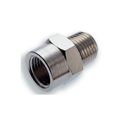 Norgren 15 Series Straight Threaded Adaptor, R 1/2 Male to G 3/4 Female, Threaded Connection Style