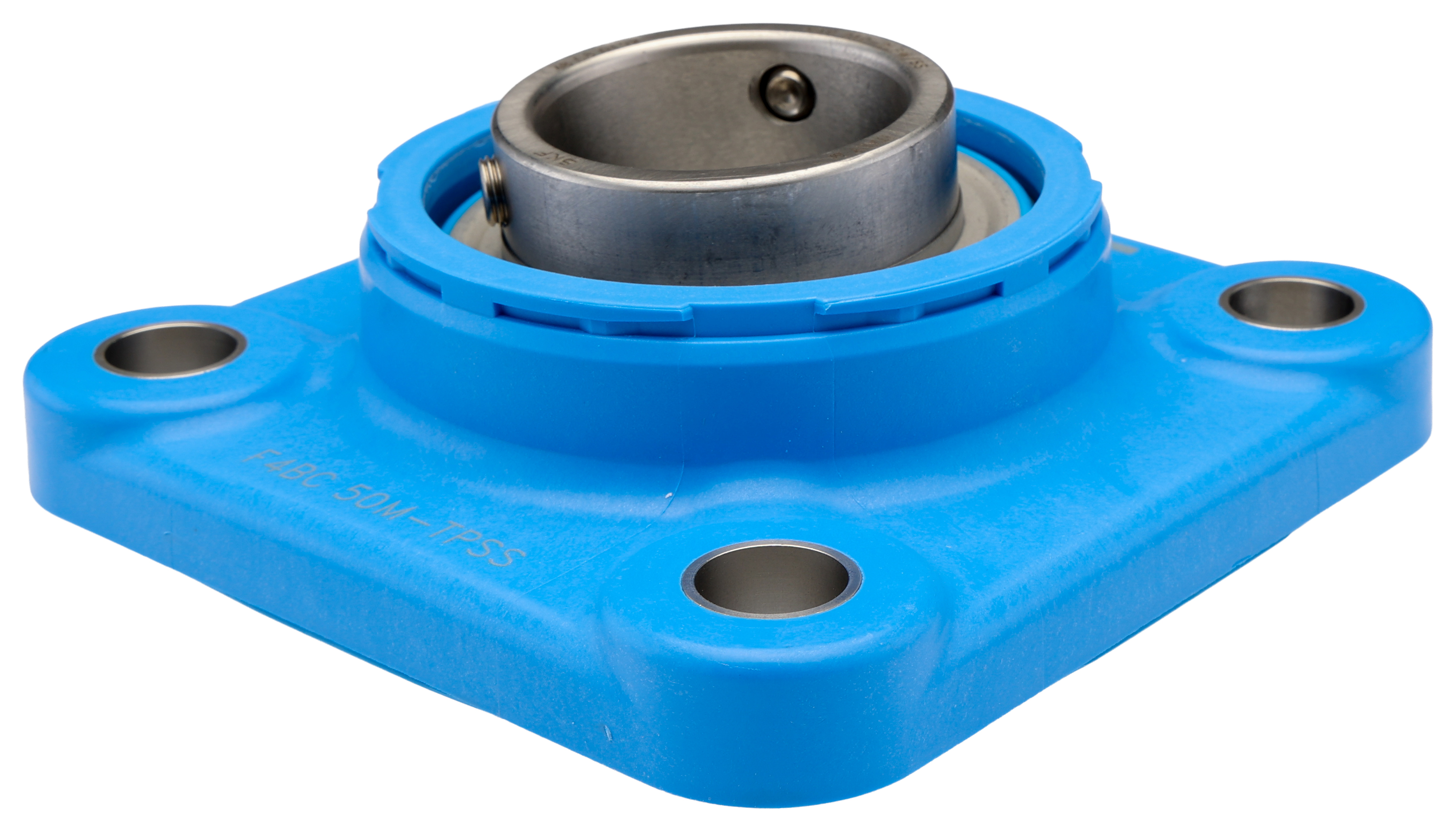 4 Hole Flange Bearing Unit, F4BC 50M-TPSS, 50mm ID