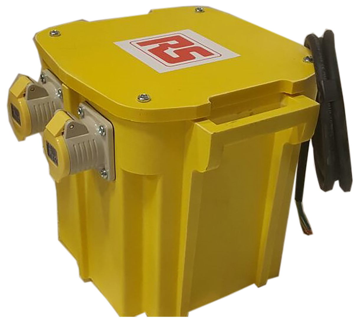 RS PRO 5.0 kVA Intermittent 5 Mins on 15 Mins off Site Transformer, 230V ac Primary, 110 (55V Secondary, 2 x 16A O/P