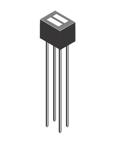 QRD1114 onsemi, IR Phototransistor, Through Hole 4-Pin Custom 4L package