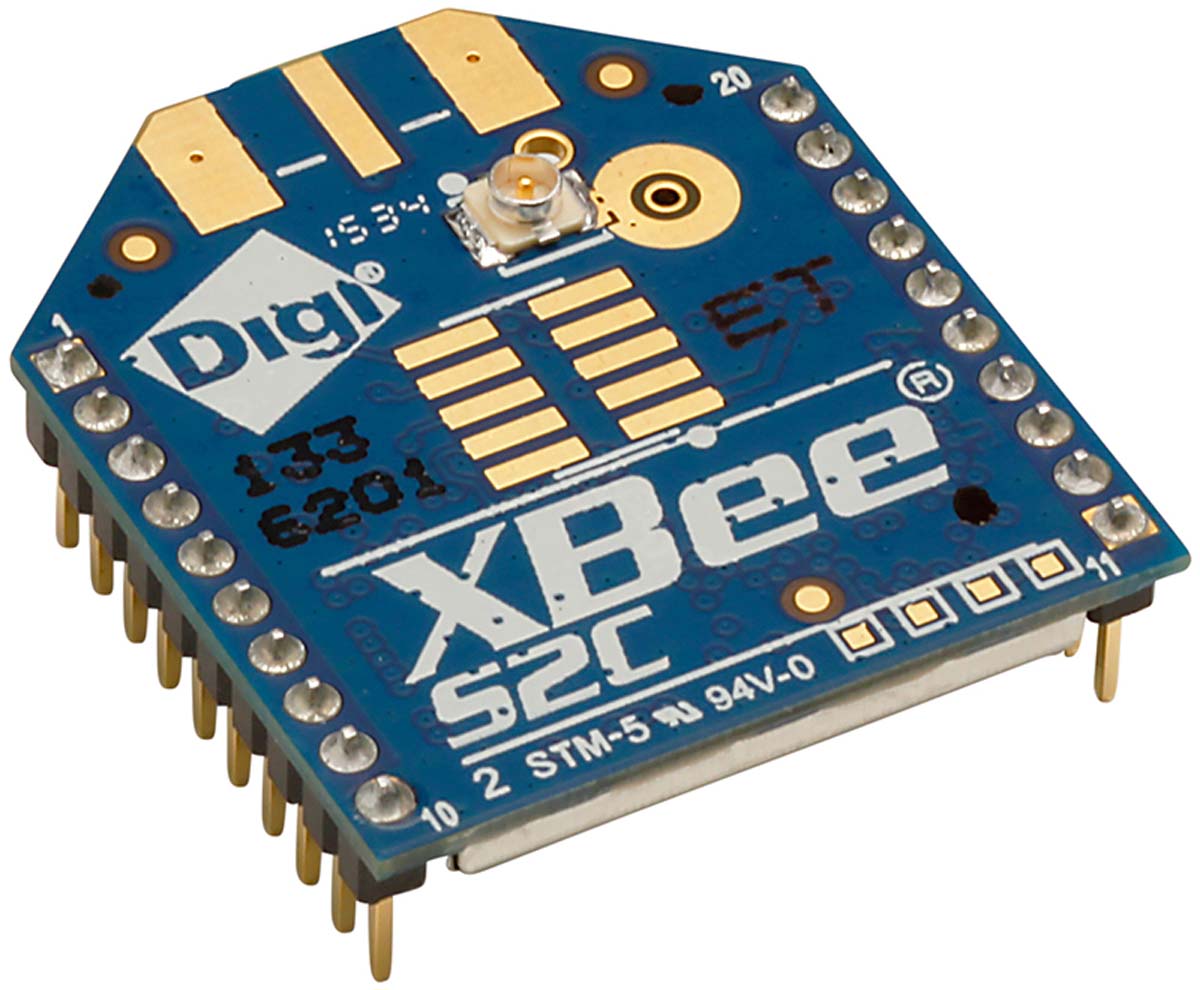 Digi International XBee-S2C RF Transceiver Module for Street Light 2.4GHz ZigBee XB24CAUIT-001 XBee