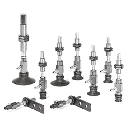 SMC 50mm Flat with Rib Vaccum Pad ZPB2K50-B5, M5 x 0.8